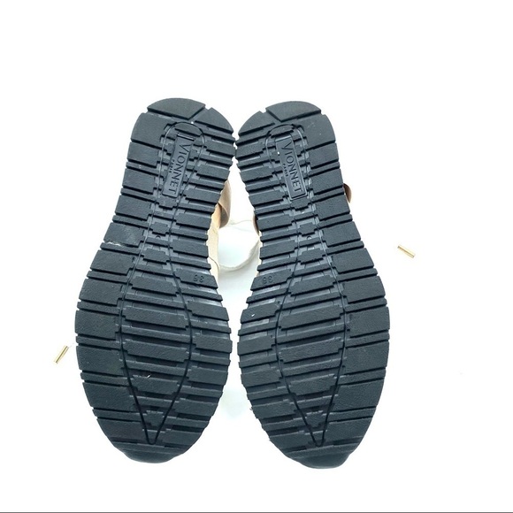 Vionnet Paris Leather Lace Up Sneaker sz 5.5 - Picture 5 of 6